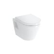 GEBERIT - Pack WC Bati-support Geberit UP720 extra-plat + WC Vitra Integra + Abattant en Duroplast + Plaque chrome - vignette