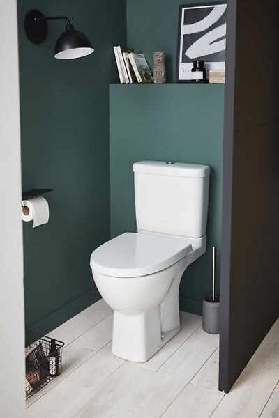 JACOB DELAFON - Pack WC au sol sans bride ODÉON UP sortie horizontale blanc - JACOB DELAFON - E22769-00 - large