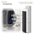 TECTAKE - Sauna à vapeur portable THERMALUXE I 1000 W gris foncé-noir - vignette