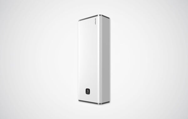 ATLANTIC - Chauffe-eau électrique connecté Linéo Atlantic - 2250W - Plat vertical mural - 65L - Blanc - large