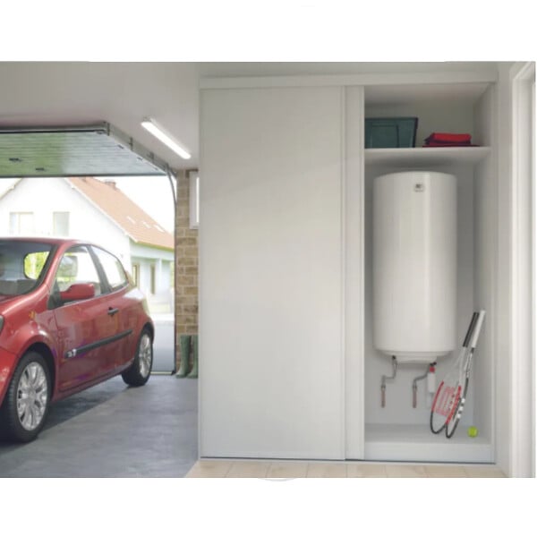 THERMOR - Chauffe-eau électrique blindé Thermor - 1200W - Vertical - 100L - 2 personnes - large