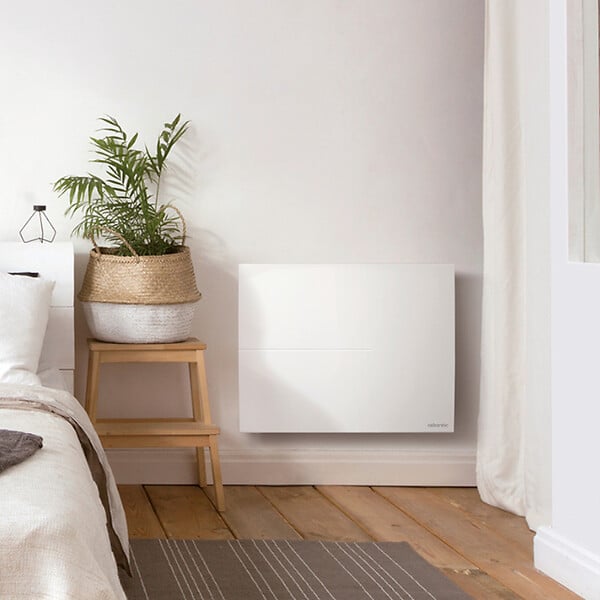ATLANTIC - Radiateur électrique blanc horizontal Sokio 1250W - large