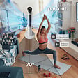 TECTAKE - Ventilateur colonne 110 cm blanc - vignette