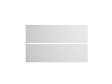 GRUPOALVIC - Façade casserolier 2 tiroirs - Blanc mat - L.120cm - vignette