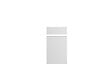 GRUPOALVIC - Façade de meuble 1 porte et 1 tiroir - Blanc mat - l.40cm - vignette