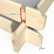 DECOR ET JARDIN - Abri de jardin bois Flodeal - Surface utile 10,14m² - vignette