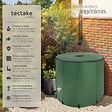 TECTAKE - Récupérateur d'eau de pluie  vert - vignette