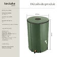 TECTAKE - Récupérateur d'eau de pluie  vert - vignette