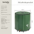 TECTAKE - Récupérateur d'eau de pluie  vert - vignette