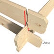 DECOR ET JARDIN - Abri de jardin en bois Mano - L.250xH.212xP.263cm - vignette