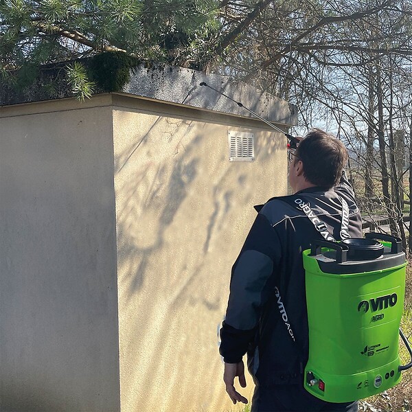 VITO - Pulvérisateur Électrique à Batterie Lithium 16L + Kit Protection Jardin XL - Haute Pression & Équipement EPI VITO - large