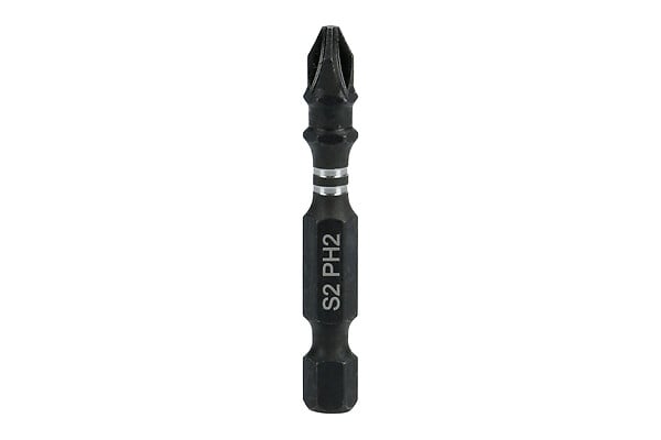 HANGER - Boite de 10 embouts impact 1/4'' cruciforme PH2 longueur 50mm - HANGER - 134073 - large