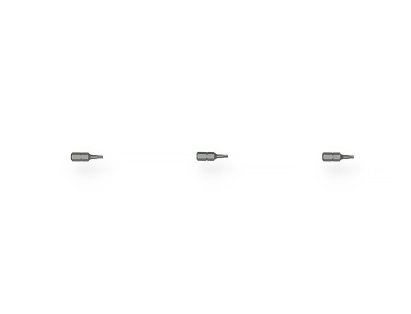 HANGER - Carte de 3 embouts étoile percée TTX10 longueur 25 mm - HANGER - 133041 - large