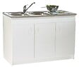 NEOVA - Meuble sous évier SIM blanc 16mm 2 portes largeur 800mm - NÉOVA - S12N02080 - vignette