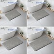 VOUNOT - Tapis de Bain Antidérapant microfibre 60x90cm gris - vignette