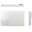 KALIA - Radiateur électrique céramique GLASS blanc 1500W - vignette