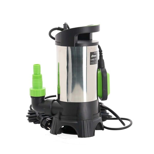 RIBIMEX - Pompe vide cave Pro inox 900 W (Eaux Chargées) - large