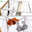 VOUNOT - Sechoir a linge etendoir deluxe pliable Grande capacite sechage style bois blanc - vignette