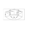 DISTRIBAIN - Baignoire balnéo Noire Corleone 48 jets Whirlpool - vignette