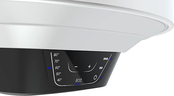 ARISTON - Chauffe-eau electrique vertical mural ARISTON Pro 1 Eco 80 l - Ø 450 mm - large
