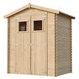 TIMBELA - Abri de jardin en bois I196xL136xH218 cm/ 1.98 m2 - M367 - vignette