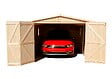 TIMBELA - TIMBELA M102 - GARAGE en bois Naturel - H222xL616xl324 cm / 18 m² - vignette