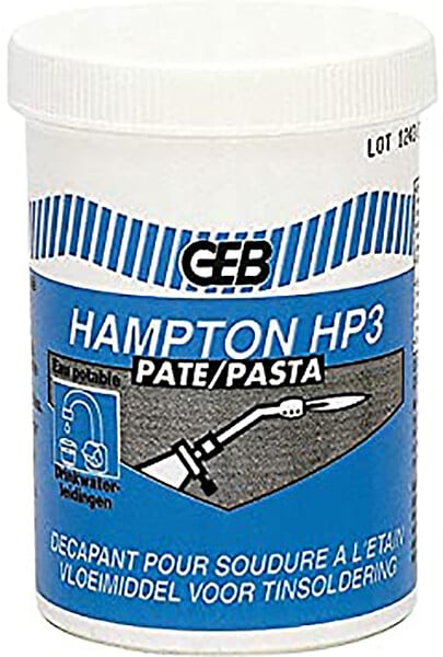 GEB - Décapant pâte pour soudure à l'étain 75 ml HAMPTON H3 - GEB - 100302 - large