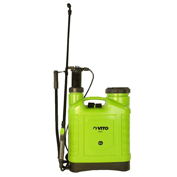 VITO - Pulvérisateur à main 16L Spray et Jet Végetaux accessoires 3 buses Jardin, Potager, Toiture VITO - large