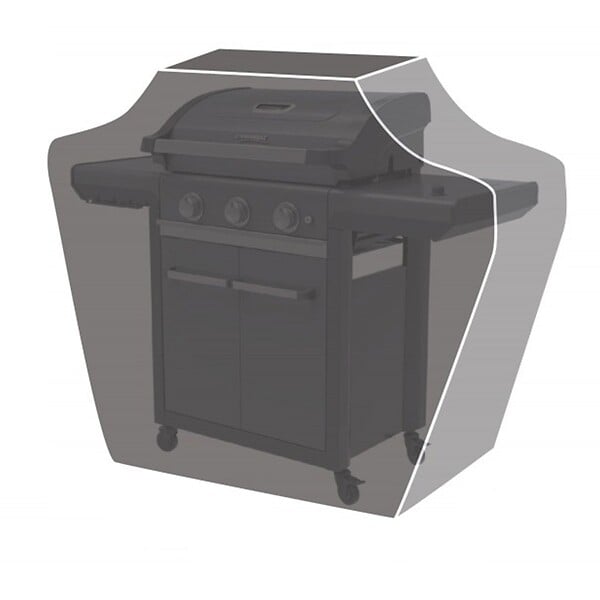 CAMPINGAZ - Housse Barbecue "M" 118 x 140 x 62 cm Polyester noir Haute résistance CAMPINGAZ - large