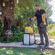 GARLAND - Broyeur de végétaux électrique 2800 W GARLAND CHIPPER 355LE-V19 - vignette