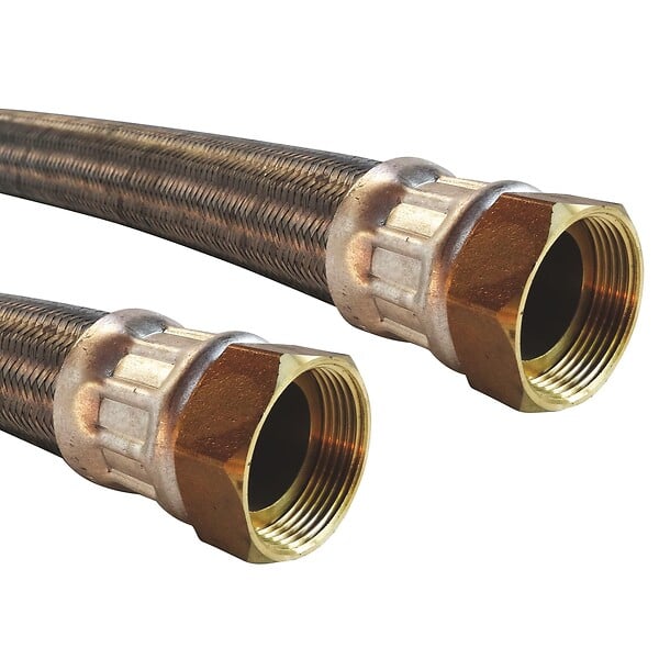 SOMATHERM FOR YOU - Flexible chauffage 2 écrous tournants 1"1/2 - 1000 mm - large