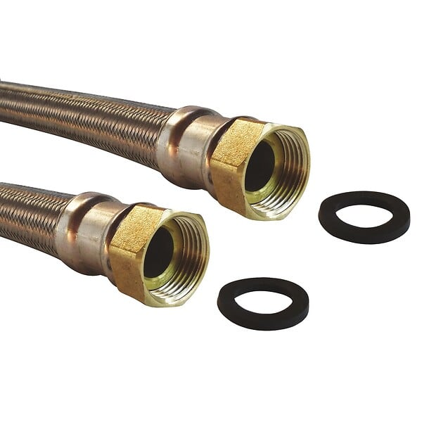 SOMATHERM FOR YOU - Flexible chauffage 2 écrous tournants 1" - 500 mm - large