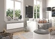 THERMOR - Radiateur Chaleur douce Ovation 3 horizontal blanc 1250W - vignette