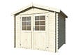 WHITE WOOD - Abri de jardin en bois  Valence 1 - L.272xH.230xP.254cm - vignette