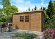 WHITE WOOD - Abri de jardin en bois Lola 2 traité autoclave ép.28mm - White Wood - 13,7m² - vignette