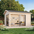 PALMAKO - Studio de jardin en bois Amanda - Intérieur : 11,2 m² - vignette