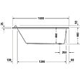 DURAVIT - Baignoire acrylique Starck - vignette