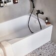 JACOB DELAFON - Baignoire bain douche Malice antidérapante + pare bain 170 x 90, version droite - vignette