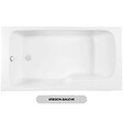 JACOB DELAFON - Baignoire bain douche Malice + nettoyant 170 x 90, version gauche - vignette