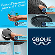 GROHE - Grohe - Mitigeur thermostatique douche Grohtherm 800 + barre de douche + porte savon + douchette Tempesta - vignette