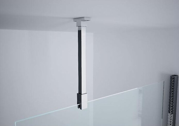 NOVELLINI - Paroi fixe transparent 97 à 98,5 cm Lunes H LUNESH100-1-B Novellini - large