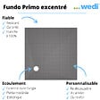 WEDI - Receveur de douche à carreler 90 x 90 Fundo Primo carré écoulement excentré - vignette