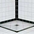 WEDI - Receveur de douche à carreler 150 x 150 Fundo Primo carré écoulement centrée + bonde horizontale + kit d'étanchéité - vignette