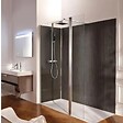 JACOB DELAFON - Receveur de douche antidérapant 120 x 90 Flight Neus acrylique rectangle blanc + bonde + capot - vignette