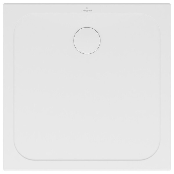 VILLEROY ET BOCH - Lifetime Plus Receveur de douche rectangulaire 1200 x 800 x 35 mm, Antidérapant, Blanc (6223N301) - large
