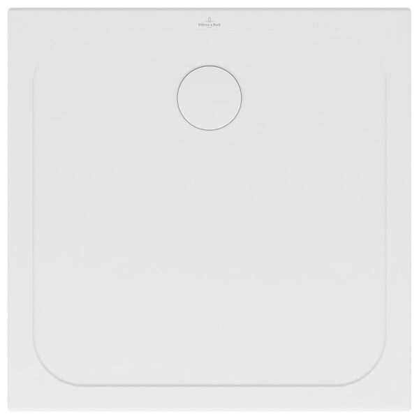VILLEROY & BOCH - Lifetime Plus Receveur de douche rectangulaire 1000 x 800 x 35 mm, Antidérapant, Blanc (6223J301) - large