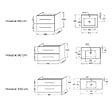 JACOB DELAFON - Pack meuble vasque 60 cm Ola up blanc + miroir + spot - vignette