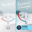 GROHE - Vasque à poser Euro Ceramic 60cm + Mitigeur lavabo M Start avec ouverture froide Noir - vignette