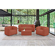 TERRACOTTA - Fauteuil gonflable - Intérieur et extérieur - Couleur Terracotta - vignette