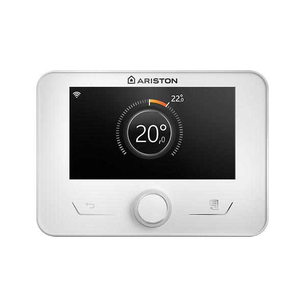 ARISTON - Thermostat modulant programmable sans fil - Ariston SENSYS NET HD blanc - compatible toute chaudières / PAC Ariston - large